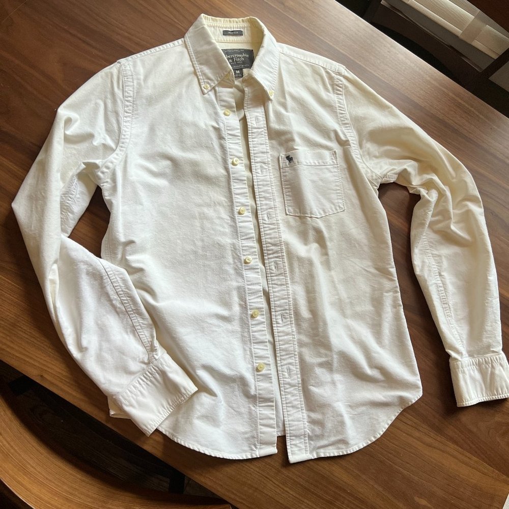 Abercrombie muscle collared shirt